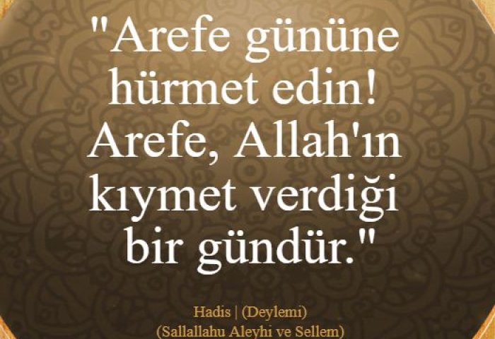 Kurban Arefemiz Mübarek Olsun! 