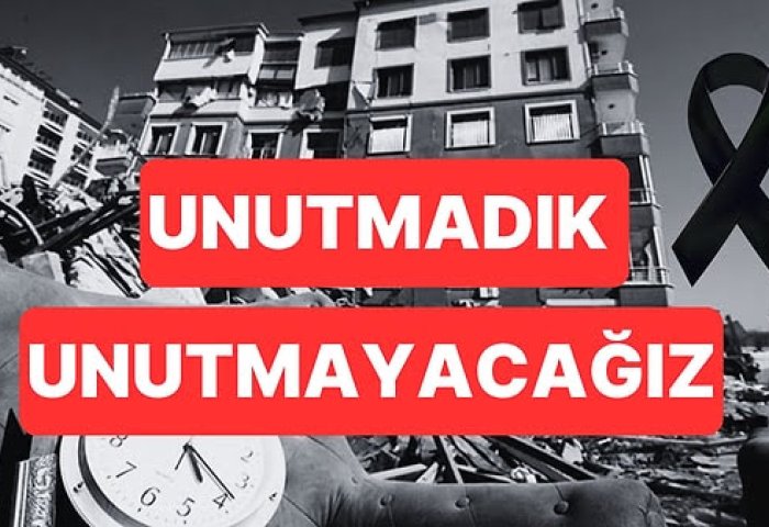 Bazı Acılar Unutulmaz: 6 Şubat Kahramanmaraş Depremlerinin 2'nci Yılı. 